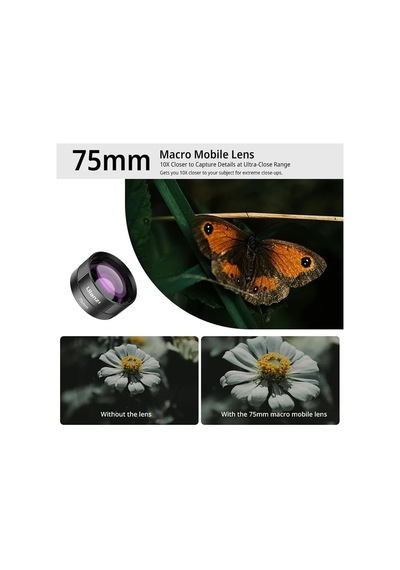 Tr Cl-003 Telefonlar İçin 75mm Makro Profesyonel Lens Genel