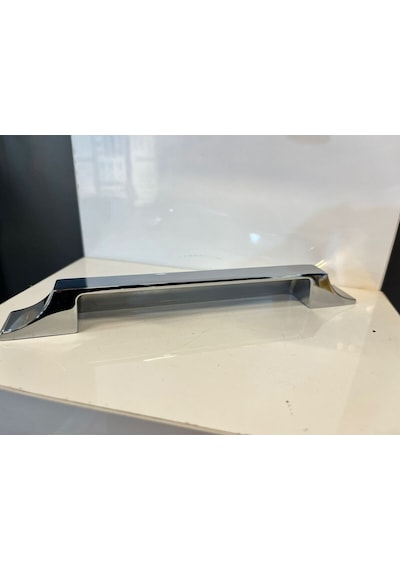Neva Metal Kulp 128mm Krom Dolap Kapak Modern Çekmece Mobilya Tv Ünite Komidin Vestiyer Krom