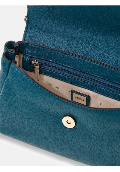 Guess Evie Saffiano Kadın El Çantası Hwbg9664200 Petrol