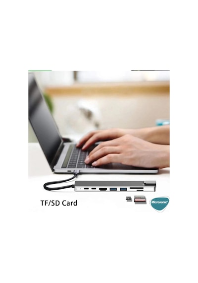 Vothoon Type-c To Hdtv Multifunction Adapter 8 Port Kablo Diğer