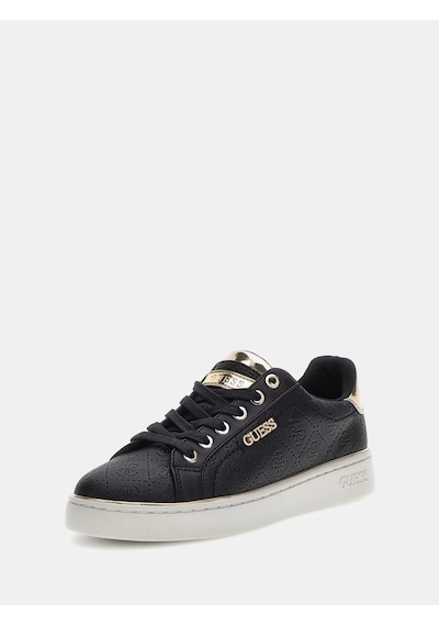 Guess Kadın I-beckie-eu Sneaker Ayakkabı Fl5bekfal12 Siyah