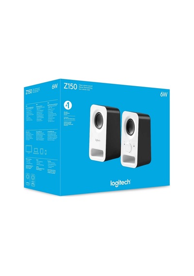 Ontech - Logıtech Z150 2.0 Multımedıa Hoparlör Beyaz 980-000815