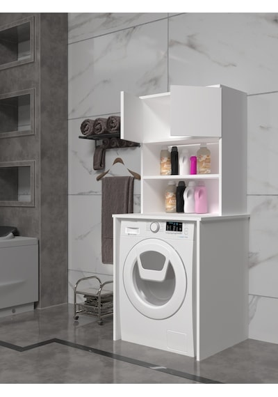 Banyo Dolabı Çok Amaçlı Beyaz