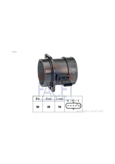 Kia Rio Hava Debimetresi 1.5 Crdi 2005-2012 D4fa Facet 101376