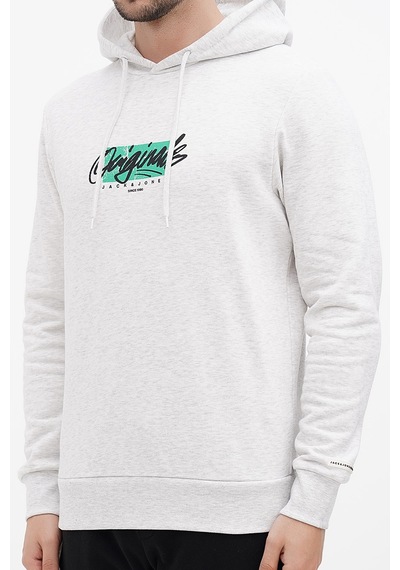 Jack & Jones Jorsergey Erkek Sweatshirt 12244218 BEYAZ