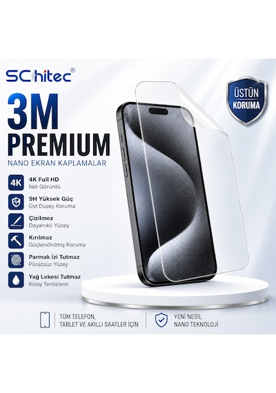 Schitec Samsung Galaxy Uyumlu Z Fold 3 Hayalet Privacy Hidrojel Ekran