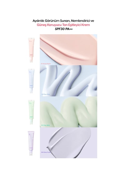 Canlı Görünüm Sunan Ton Eşitleyici Krem Perıpera Filter Fit Milk Tone Up 002 Pure Blue Spf30