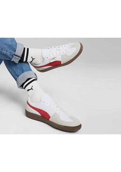 Puma Palermo Lth Unisex Günlük Ayakkabı 39646405 Beyaz Beyaz