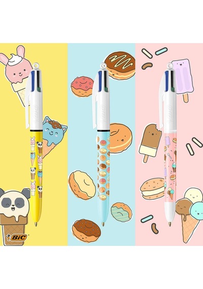 Bıc Penna 4 Colouri Cuttie Yemek Seti 3 Parça 503771 124-Pembe