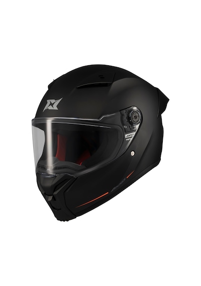 Axxis Full Face Ece 22.06R Fenix Solid A1 Kaplı Motosiklet Kaskı Siyah