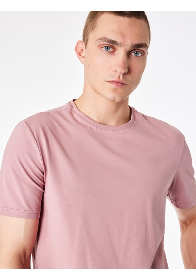 Koton Pamuklu Regular Fit Bisiklet Yaka Kısa Kollu Basic Tişört Pembe 6sam10429mk Gülkurusu Koton Pamuklu Regular Fit Bisiklet Yaka Kısa Kollu Basic Tişört Pembe 6sam10429mk Gülkurusu