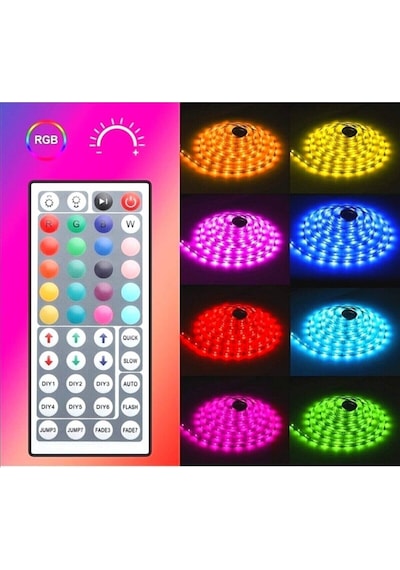 Cata Ct4558 Rgb Şerit Led Set 60cip 5050