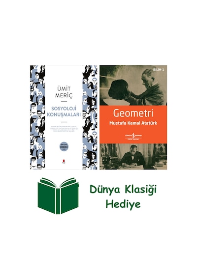 Sosyoloji Konuşmaları + Geometri + Dünya Klasiği Hediye