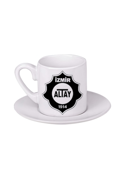 Altayspor Türk Kahvesi Fincanı Beyaz