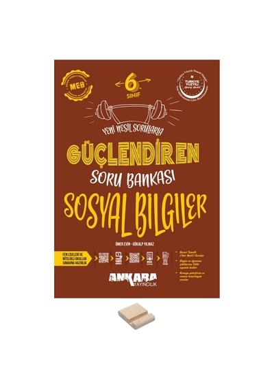 6. Sınıf Güçlendiren Sosyal Bilgiler Soru Bankası Ve Telefon Standı