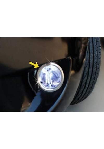 Fiat Fiorino Uyumlu Sis Çerçevesi 2 Parça 2007 Üzeri Paslanmaz Krom