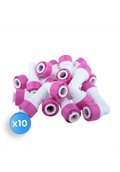 Su Arıtma Cihazı Dirsek Çekvalf Check Valve 10 Adet