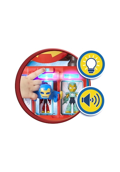 Imf Iq Playset Iron Man