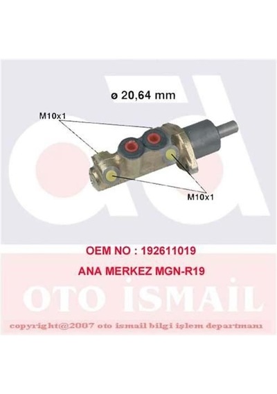 CIFAM 202-039 FREN ANA MERKEZİ R19 CLIO I EXPRESS MEGANE I 95- ES