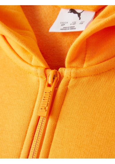 Gsstore Galatasaray Puma Çocuk Fermuarlı Kapüşonlu Sweatshirt 78291506 Sarı