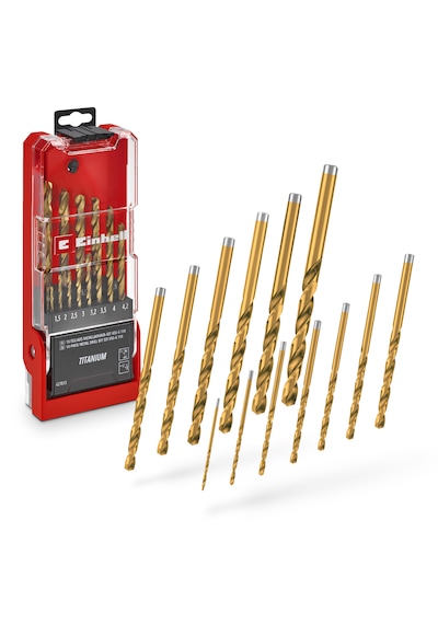 Einhell 13 Parça Hss-g Titanyum Metal Matkap Ucu Seti Titanyum Kaplama - 49427013