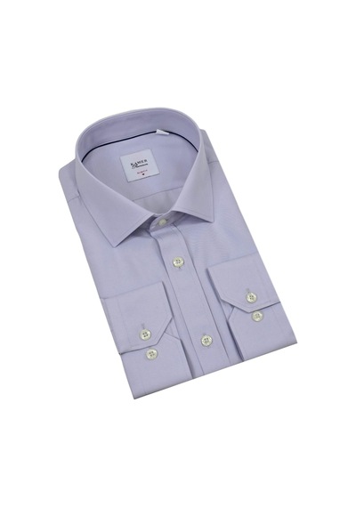 Erkek Slim Fitt Uzun Kol Gömlek 2290 Bgl-st04378 Açık - Gri