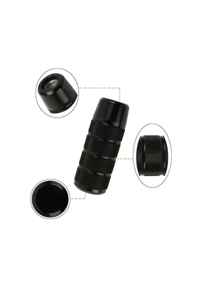 Siyah Baklalı Vites Topuzu Metal-spor Araçlar İçin 9.5cm Renkli Şık Tasarım Karma