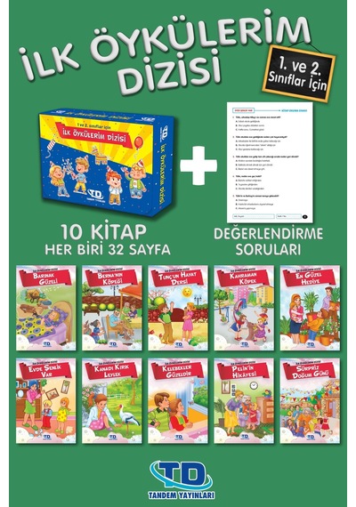 Tandem 1. 2. Sınıf Ilk Öykülerim Dizisi 10 Kitap
