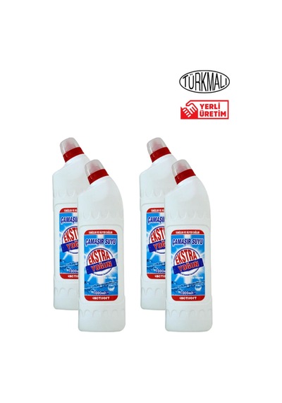 Ultra Çamaşır Suyu Kar Beyazlığı 1000ml X 4 Adet 4'lü Set