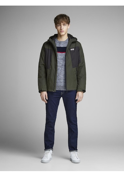 Jack & Jones Jack Jones Erkek Kapüşonlu Haki Renk Mont 12140297 Haki Jack & Jones Jack Jones Erkek Kapüşonlu Haki Renk Mont 12140297 Haki