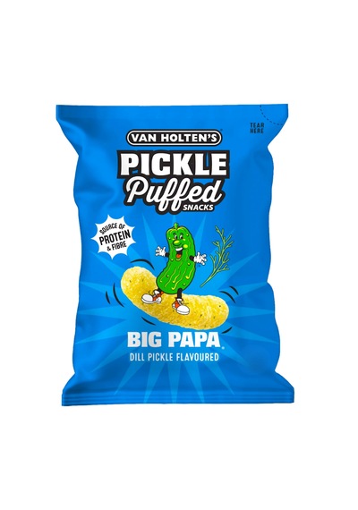 Van Holten's Pickle Puffed Snacks Big Papa 90g