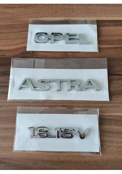 Bagaj Yazısı Opel Astra 1.6 16v