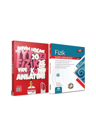 Benim Hocam 2023 Tyt Fizik Konu Ve Bilgi Sarmal Soru Bankası Seti 2 Kitap