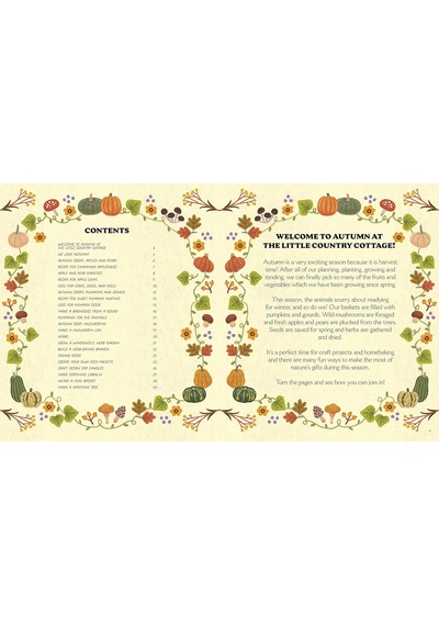 Little Country Cottage: An Autumn Treasury Of Recipes, Crafts And Wisdom