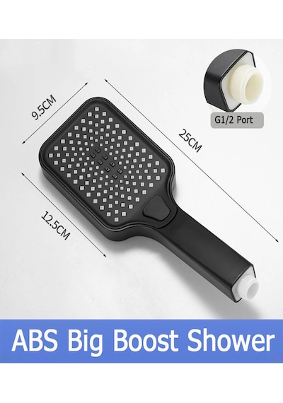 Geniş Çoklu Noozle Banyo Duş Başlığı Yeni Nesil Başlık Çok Renkli