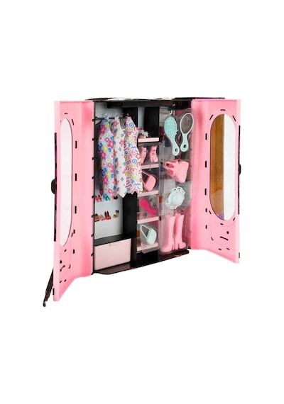 Stilim Sensin Bebek Ve Gardırobu - Açık Pembe Dolap-kumral Bebek