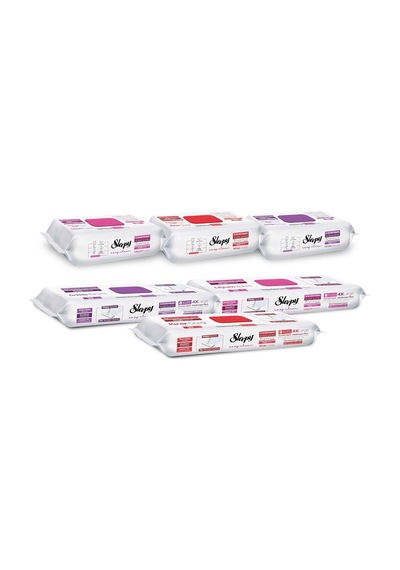 Easy Clean Çiçek Serisi 3x100 Yüzey & 3x20 Yer Temizlik Havlusu&mendili Karma Paket