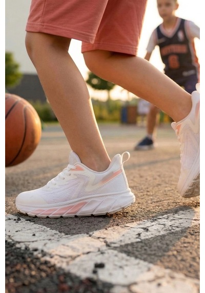 In Step Magic Pro Beyaz Detaylı Çocuk Ve Genç Spor Ayakkabı