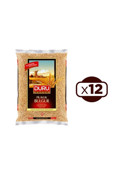 Duru Pilavlık Bulgur 12 x 1 KG