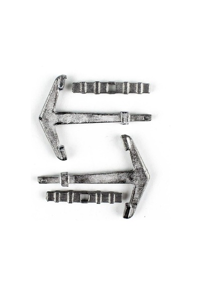 Occre 17013 30 Mm.antik Çapa Ve Dipçik, Zamak, 2 Adet-57377
