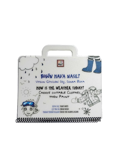 Akademi Çocuk Mini Funny Mat 19X26 Cm 1164