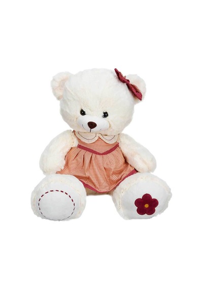 1529 Elbiseli Peluş Ayı 50 Cm -sunman
