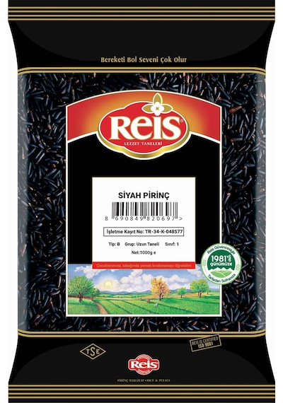 Reis Siyah Pirinç 1 KG