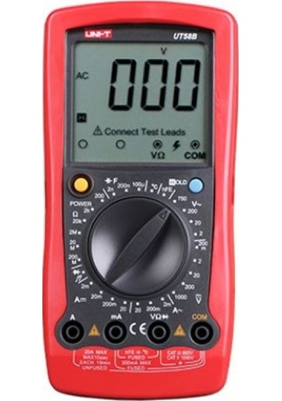 Unı-t Ut58b Dijital Multimetre Ölçü Aleti N11.3358