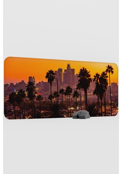 Kaliforniya Abd V5 90x40 Xxl Gaming Kauçuk Kaymaz Taban Mouse Pad Fare Altlığı
