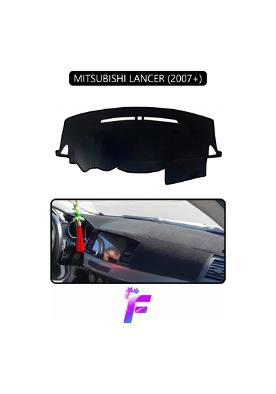 Mıtsubıshı Lancer 2007+ Araca Özel Torpido Örtüsü Kolay Montaj Güneşten Korur Koruma H54