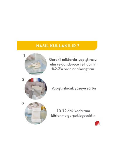 Mermer Ve Taş Yapıştırıcı Bej 1000 Gr 0.25 KG