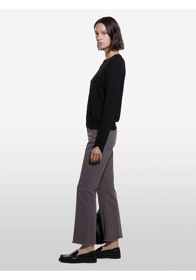 Sisley Kaşmir Karışımlı Regular Fit Kazak Kadın Siyah Kazak - 325a102hm100f