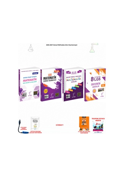 Karekök 8. Sınıf Lgs Tüm Dersler Konu Anlatımı Soru 4 Kitap Seti