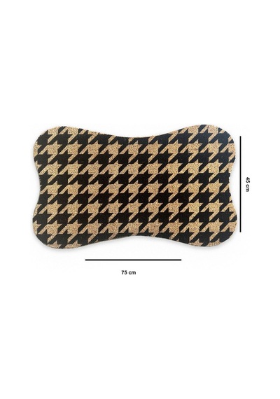 Coco Pacha 45x75 Cm Doğal Koko Kıl Paspas,hindistan Naturel Kapı Önü Paspası